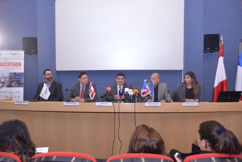 THE URB-HACKATHON LAUNCHED IN LEBANON Theme:Data-Urbanism: Reducing City Air Pollution from Transport